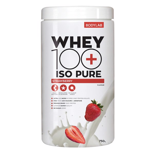 Bodylab Whey 100 ISO PURE Strawberry (750 g)