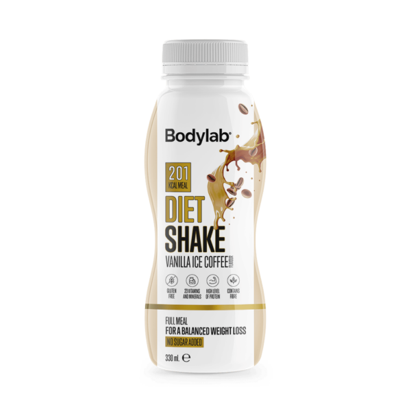 Bodylab Diet Shake Ready To Drink (12 x 330 ml) - Vanilla Ice Coffee