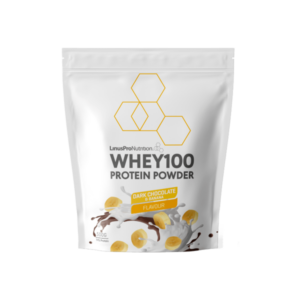 LinusPro Whey100 Proteinpulver Dark Chocolate and Banana 500g