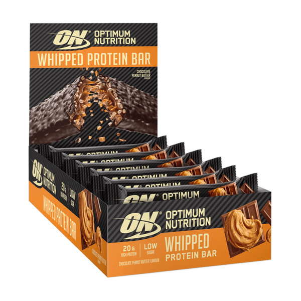 Optimum Nutrition Whipped Bar Chocolate Peanut Butter 10x62g
