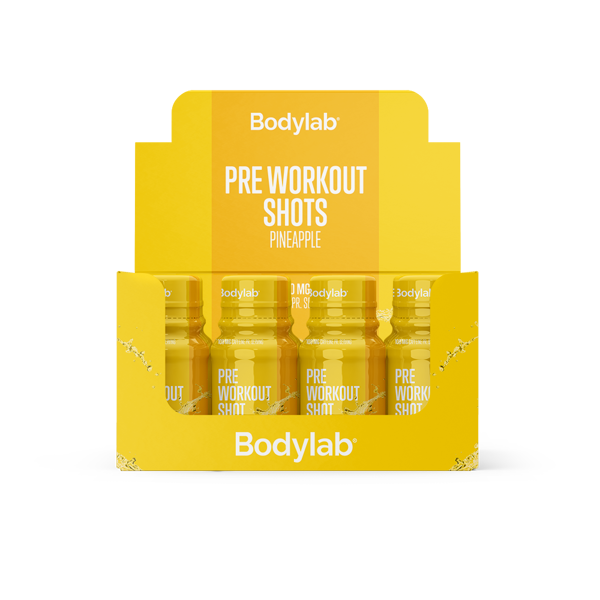 Bodylab Pre Workout Shots Pineapple 12x60ml