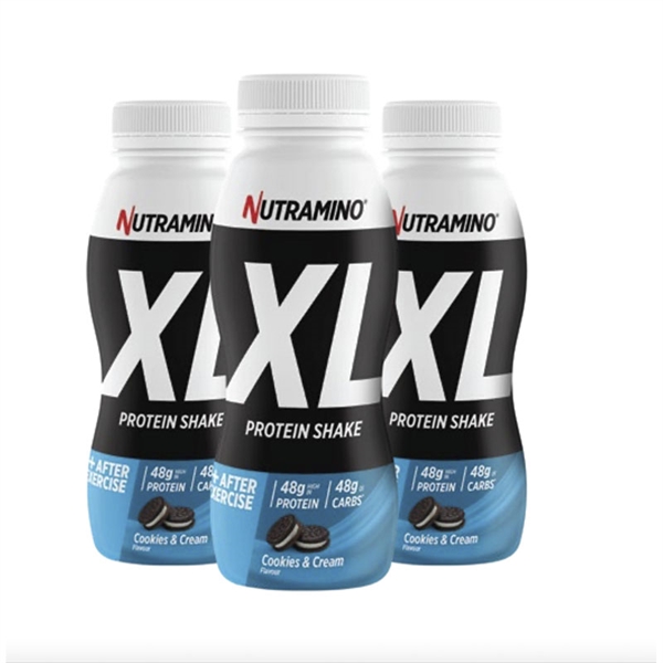 Nutramino XL Protein Shake Cookies & Cream 12x475ml